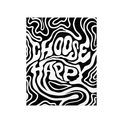 Choose Happy - Black